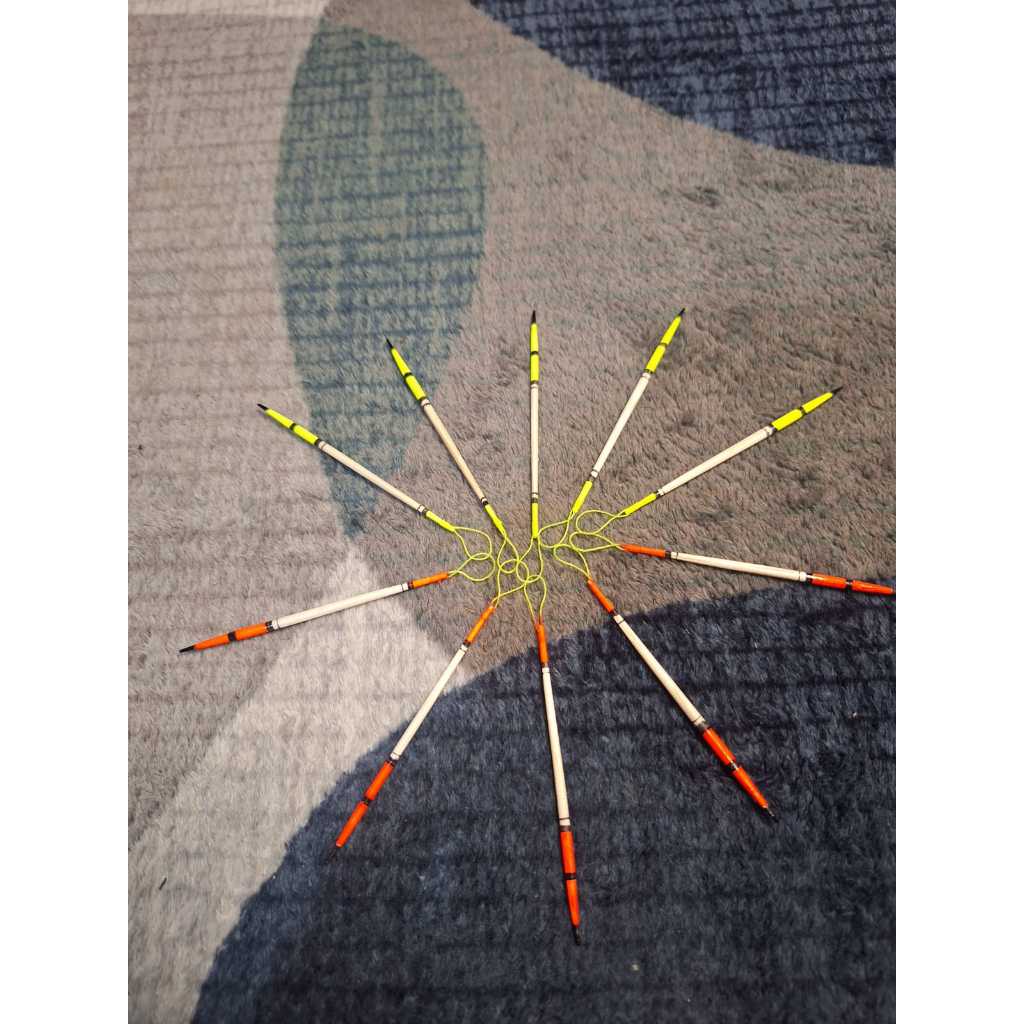 Kumbul Pelampung Jarum Lancip Ikan Mas 8 cm Super Sensitif