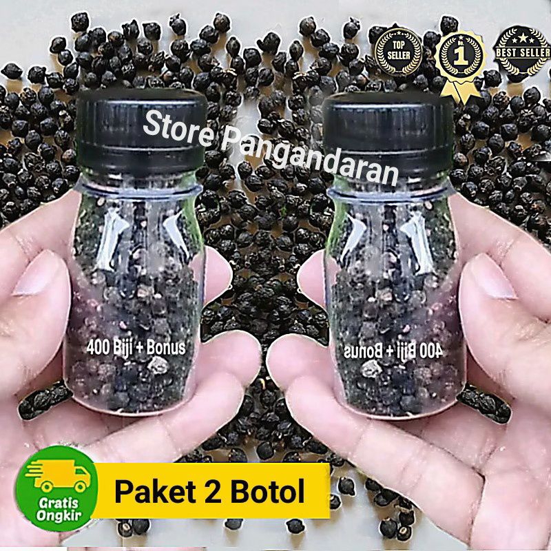 

Paket 2 Botol Biji Angkung Kering Obat Herbal Stroke Premium