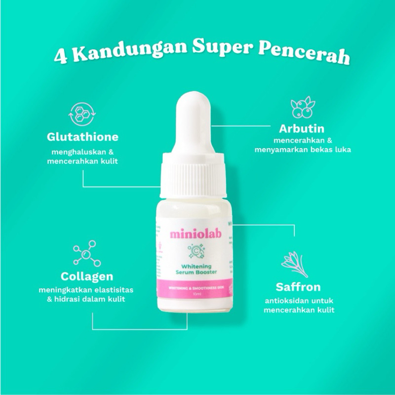 [NEW] MINIOLAB WHITENING SERUM BOOSTER