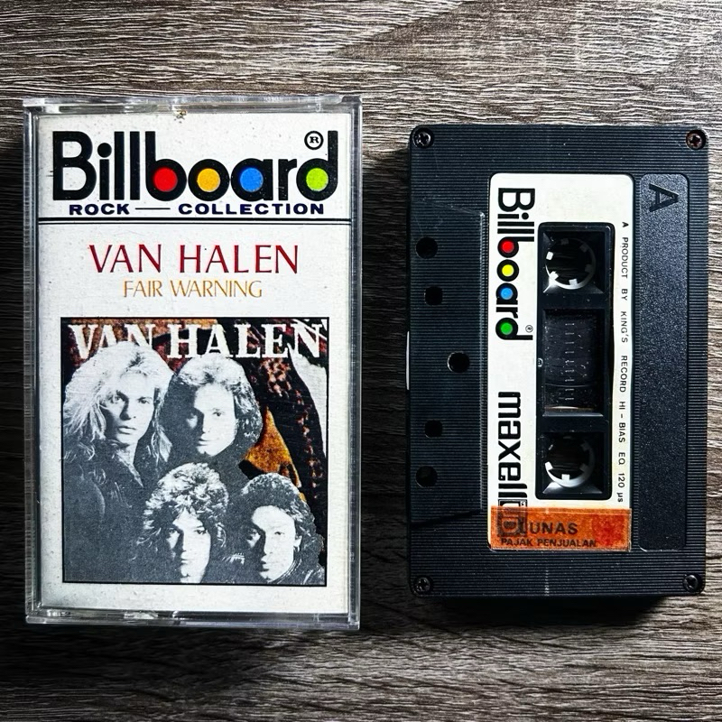 KASET VAN HALEN - FAIR WARNING