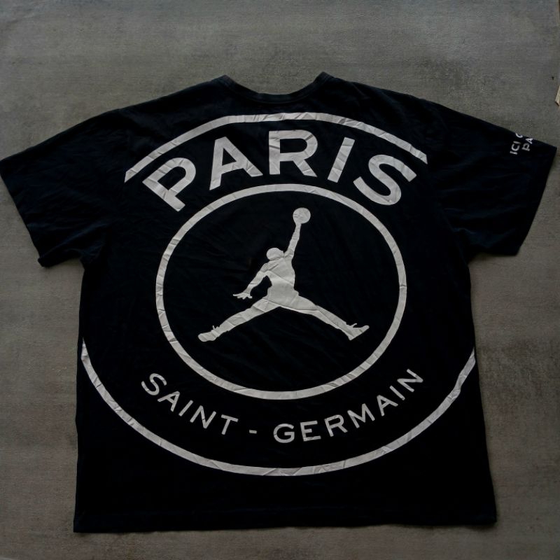 kaos PSG big logo air Jordan second