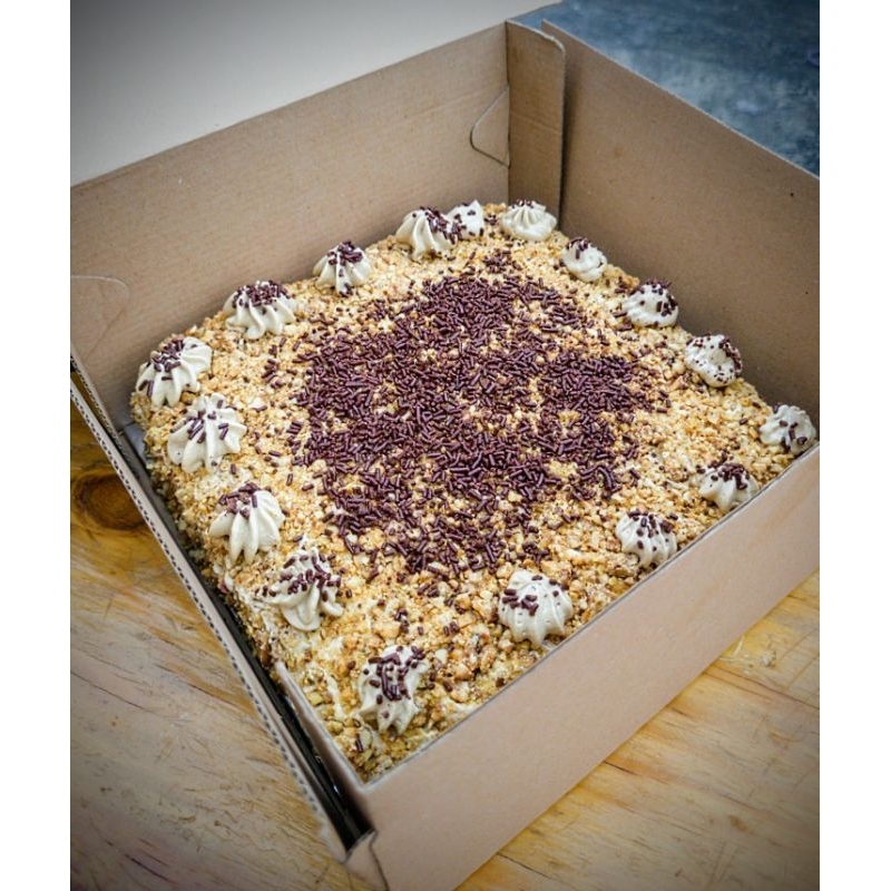 

Hampers Cake Nougat mede (di kirim 1 hari setelah order )