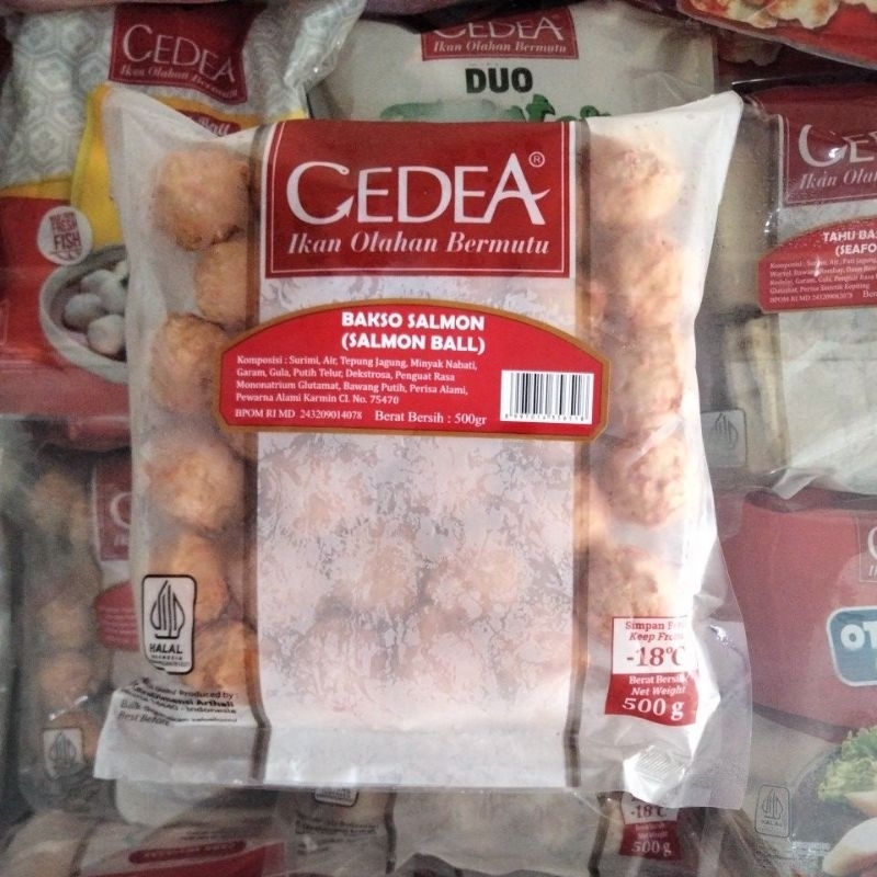 

Cedea Salmon Ball 500gr (JATENG ONLY)