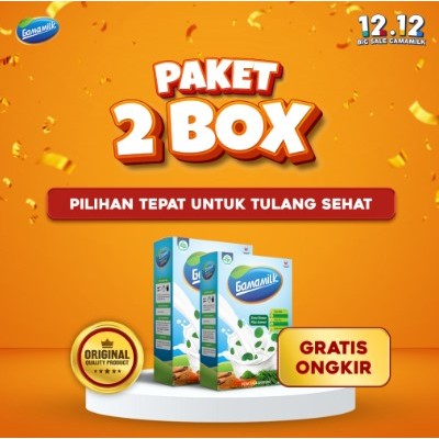

PROMO GAMAMILK Etawa Plus Gamat (2 BOX) Solusi Atasi Masalah Sendi, Tulang, Asma, Asam Urat
