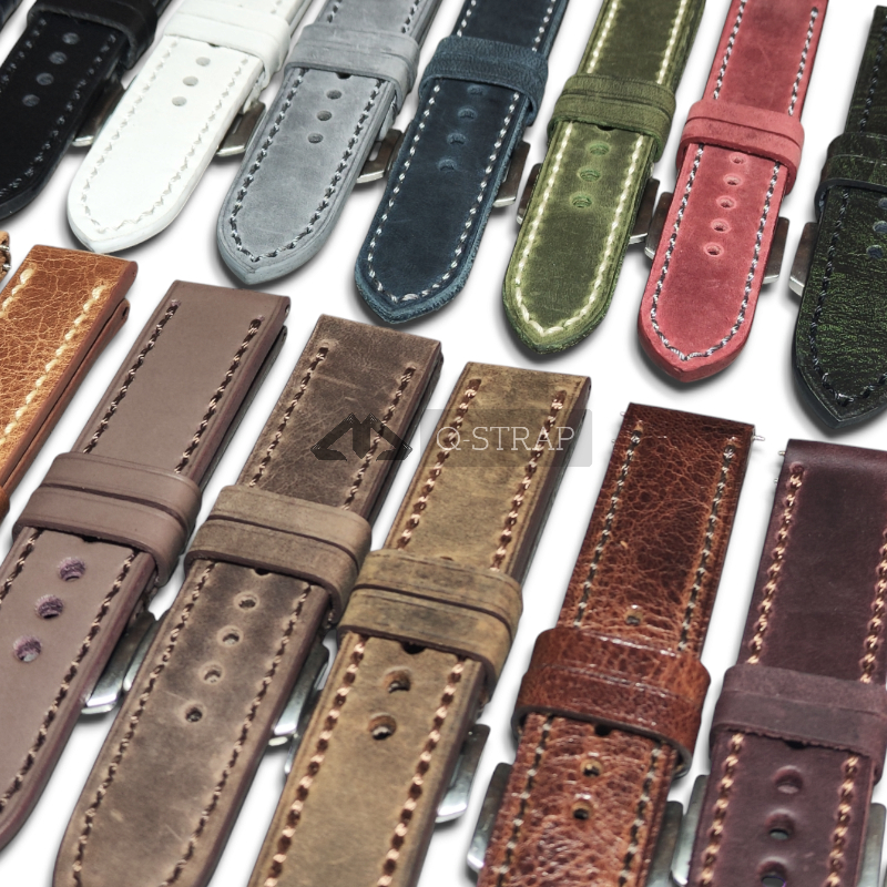 RB Tali Kulit Jam Tangan Kulit Asli / Tali Jam Kulit Asli / Strap Jam Kulit / Kulit Asli