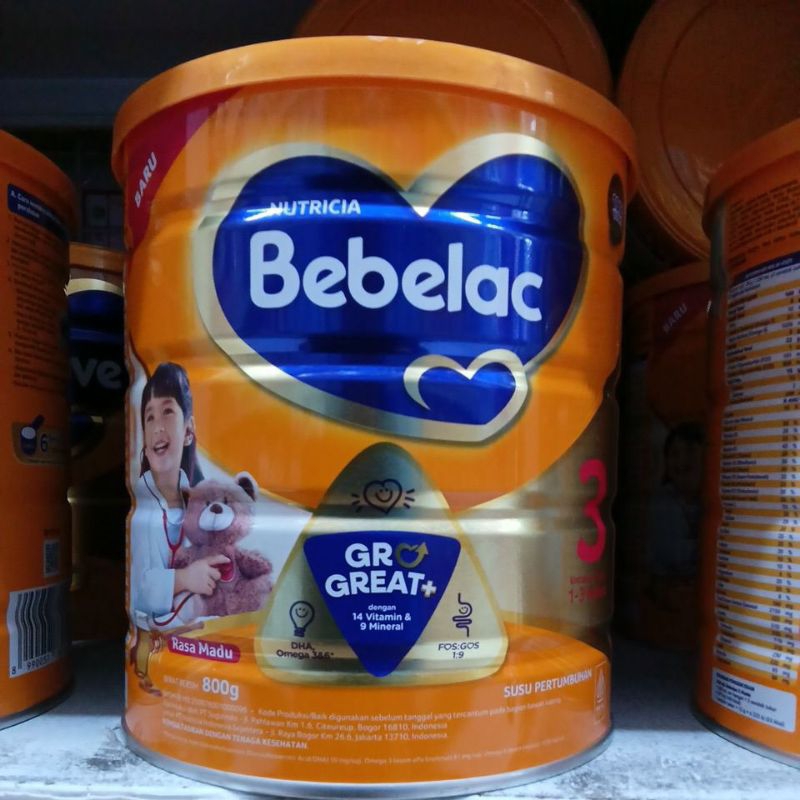 

bebelac 3 800gr vanilla madu