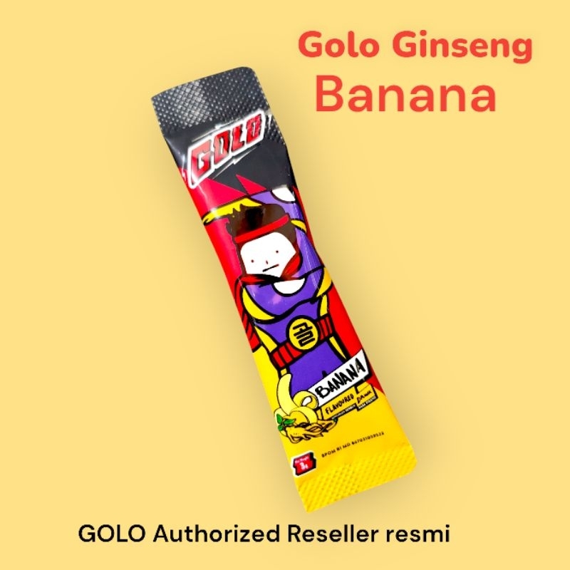 

GOLO Ginseng rasa Banana