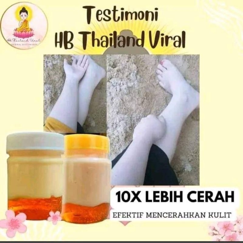 Hb Thailand viral pemutih badan whitening/Lotion Thailand