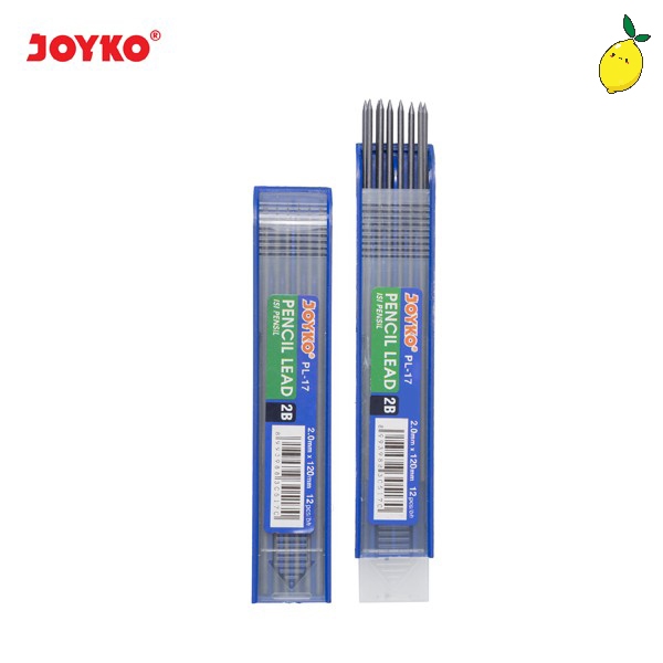 

Pencil Lead / Isi Pensil Mekanik Joyko PL-17 2B 2.0 mm (12)