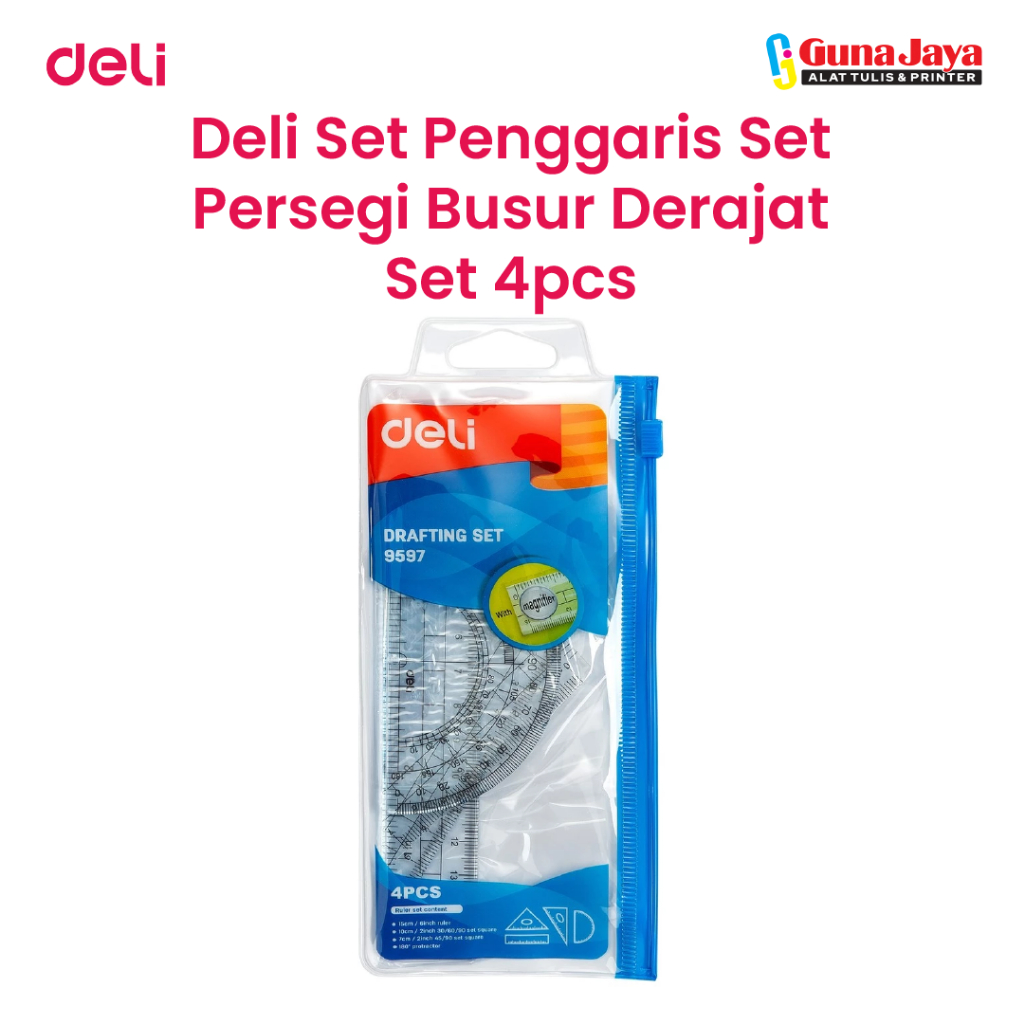 

DELI E-9597 MISTAR SET - PENGGARIS