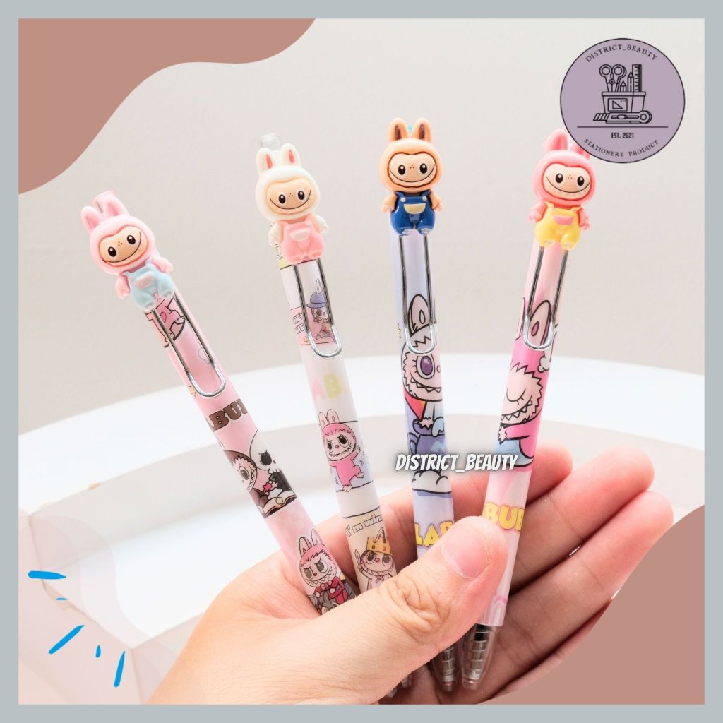 

PULPEN CETEK RESIN LABUBU PENA MEKANIK PEN MEKANIK GEL LABUBU RESIN LUCU TERMURAH BISA COD