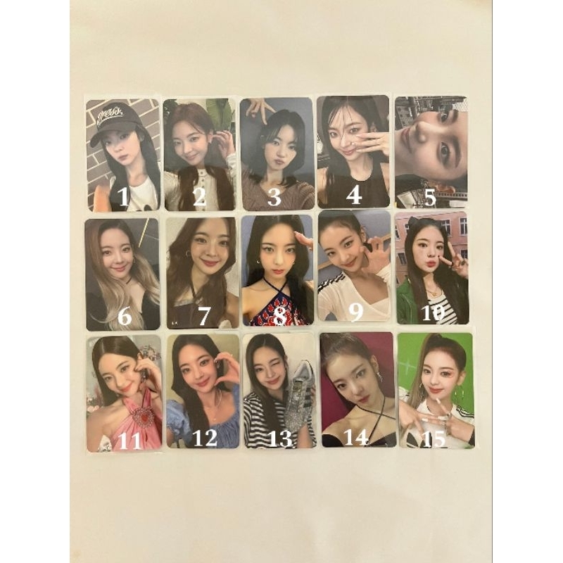 PHOTOCARD LIA ITZY