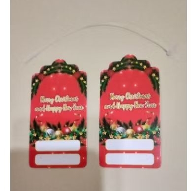 

hangtag natal/hangtag natal harga satuan