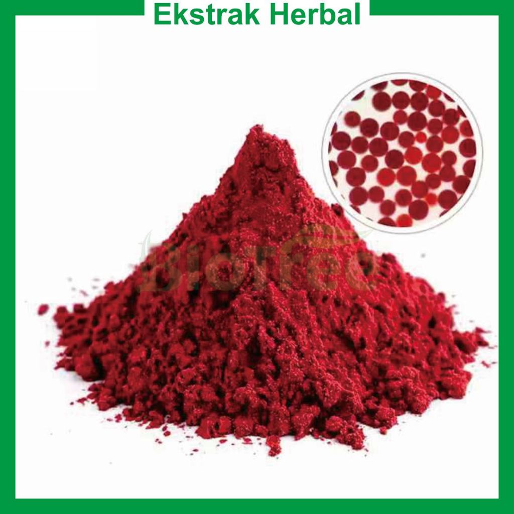 

Ekstrak Powder Astaxanthin 1% Astrxanthin - 25kg