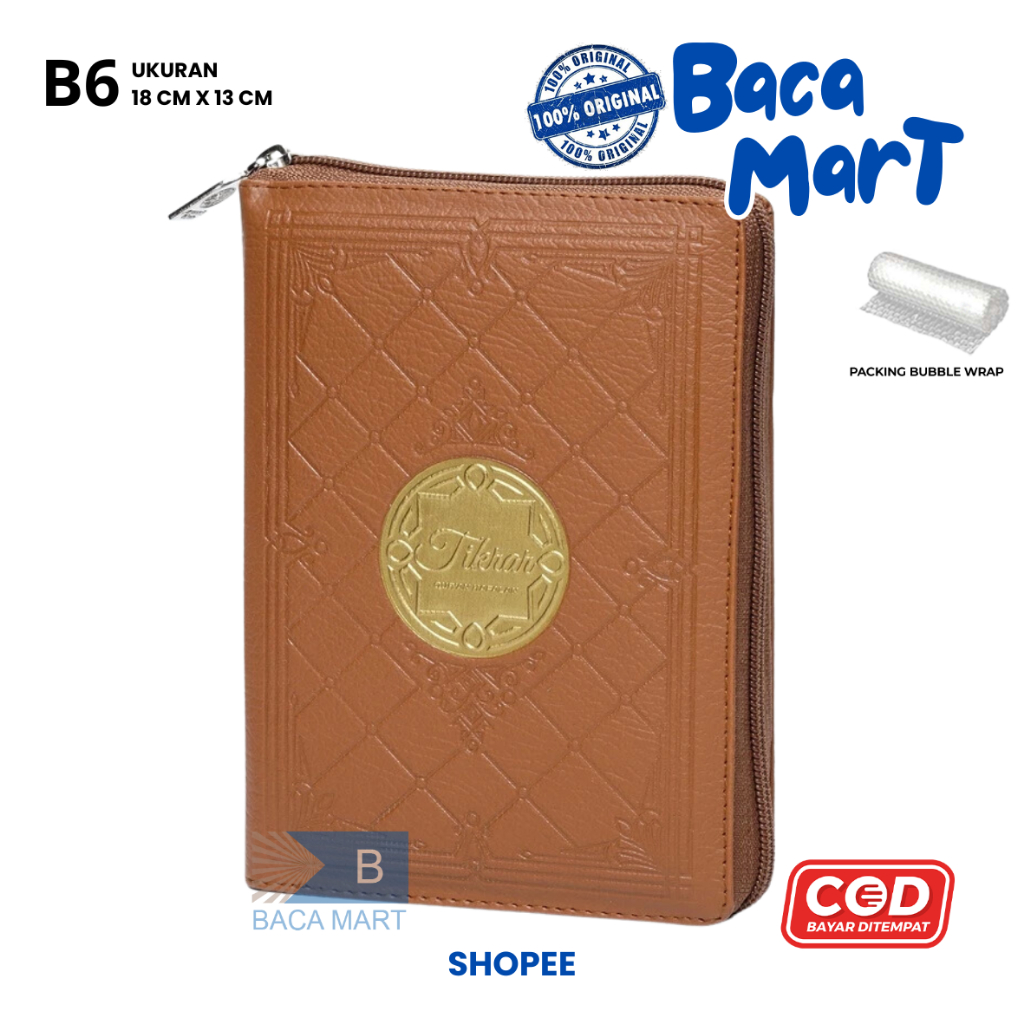 Al Quran Hafalan TIKRAR B6 Resleting SYAAMIL Al Quran Tikrar B6 Al Quran Saku Tikrar