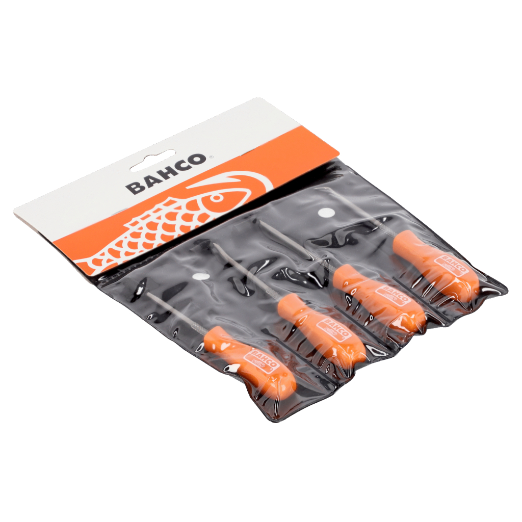 Miniature Awls/Hooks/Picks Tool Set 130 mm - 4 Pcs, P/N 2633/S4 BAHCO