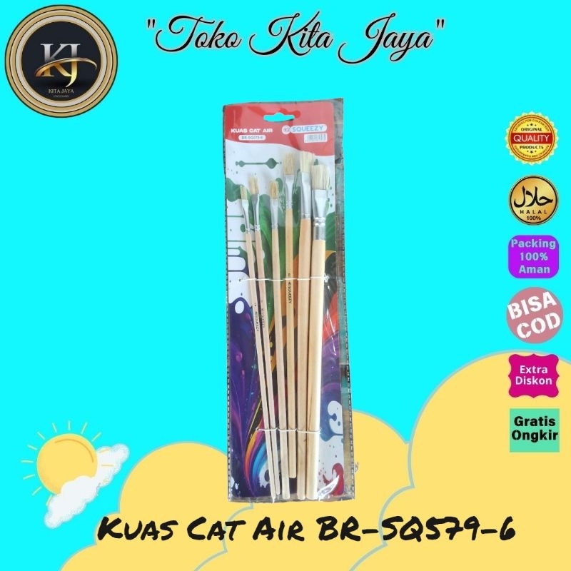 

Kuas Cat Air BR-SQ579-6