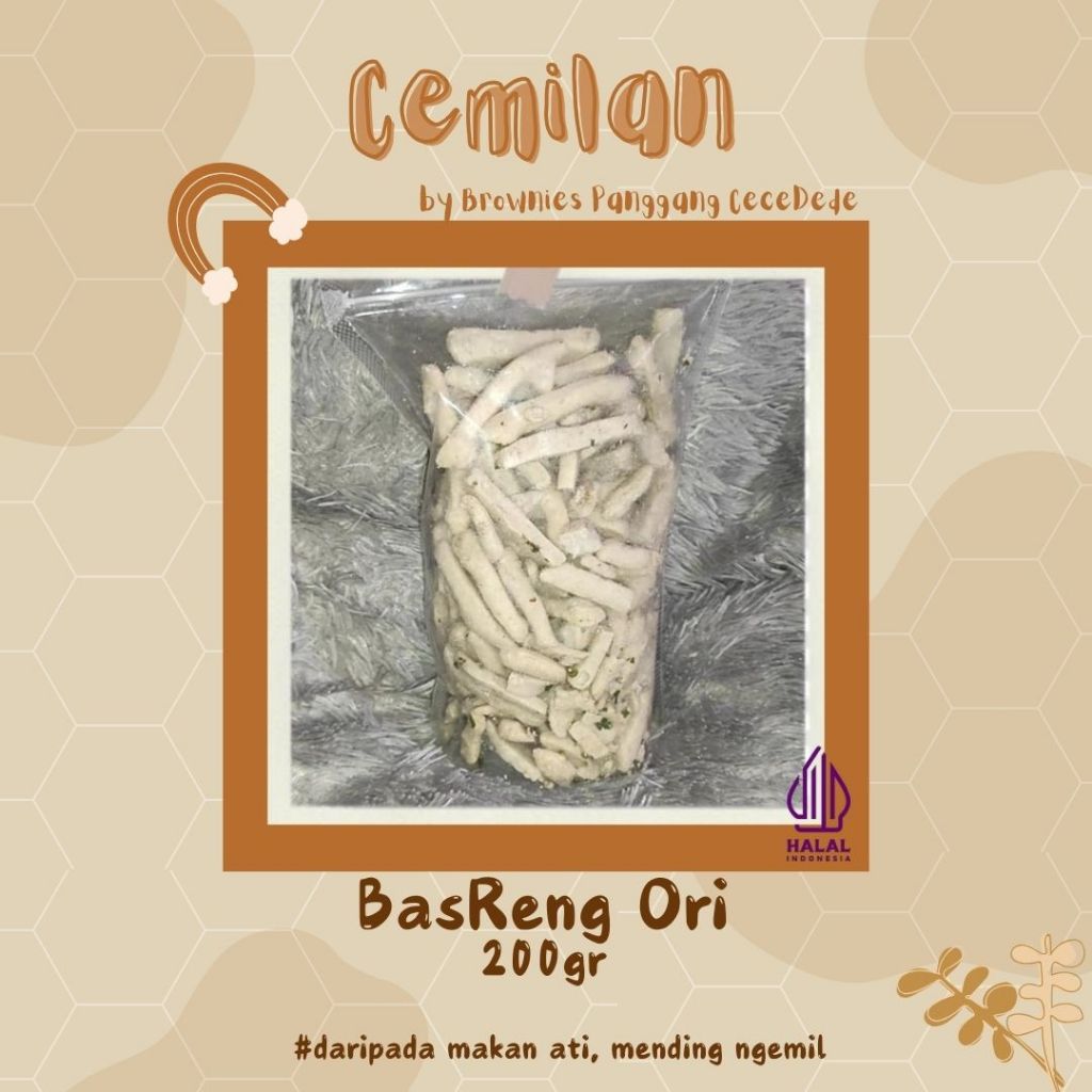 

BasReng (baso goreng) original, renyah tidak keras