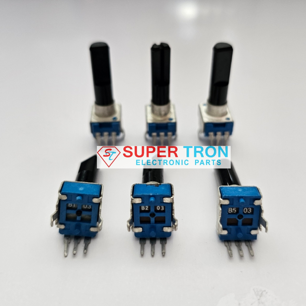 Potensio Mixer 3pin Biru