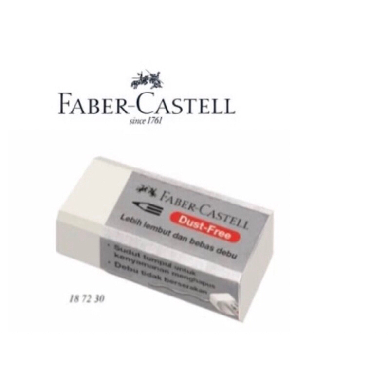 

PENGHAPUS PENSIL FABER CASTELL 18 72 30- PENGHAPUS KECIL PUTIH