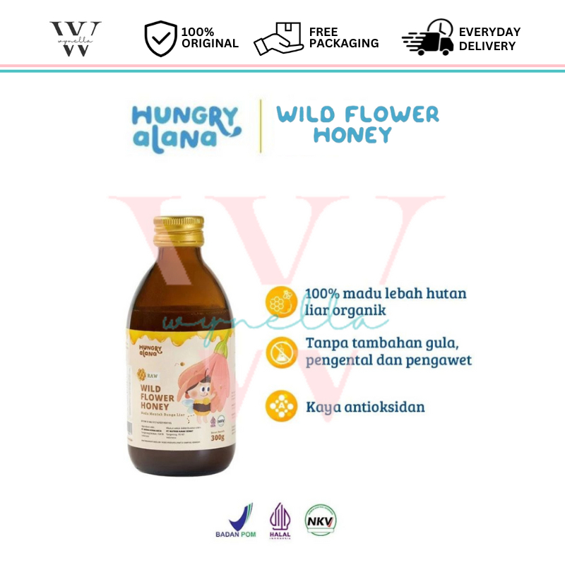 

[Ready stock] Hungry Alana Wild Flower Honey