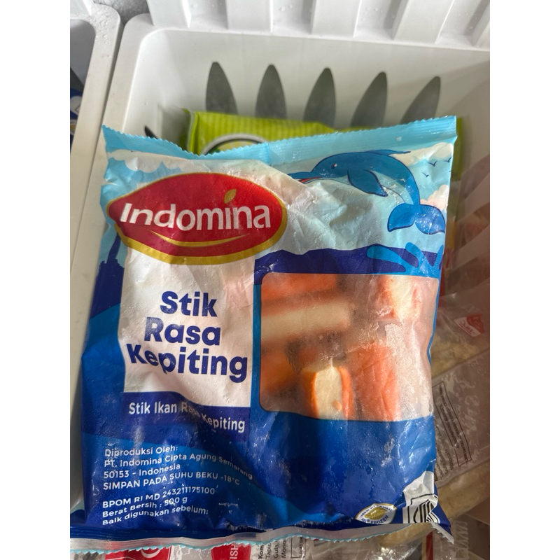 

indomina stik kepiting 500gr enak recomended