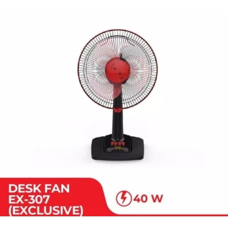 Kipas Angin Maspion EX-307 | Desk Fan Maspion EX 307 - Maspion EX307 Kipas Angin Duduk 12"
