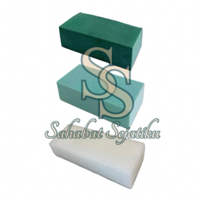[GROSIR] OASIS Kering & OASIS Basah & GABUS Putih / Floral Foam / Busa Bunga