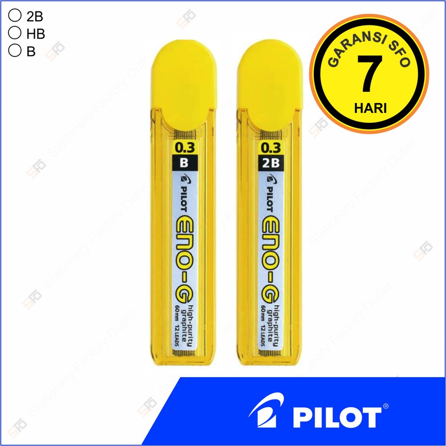 

Isi Pensil Mekanik Pilot 0.3 mm (2B) - B