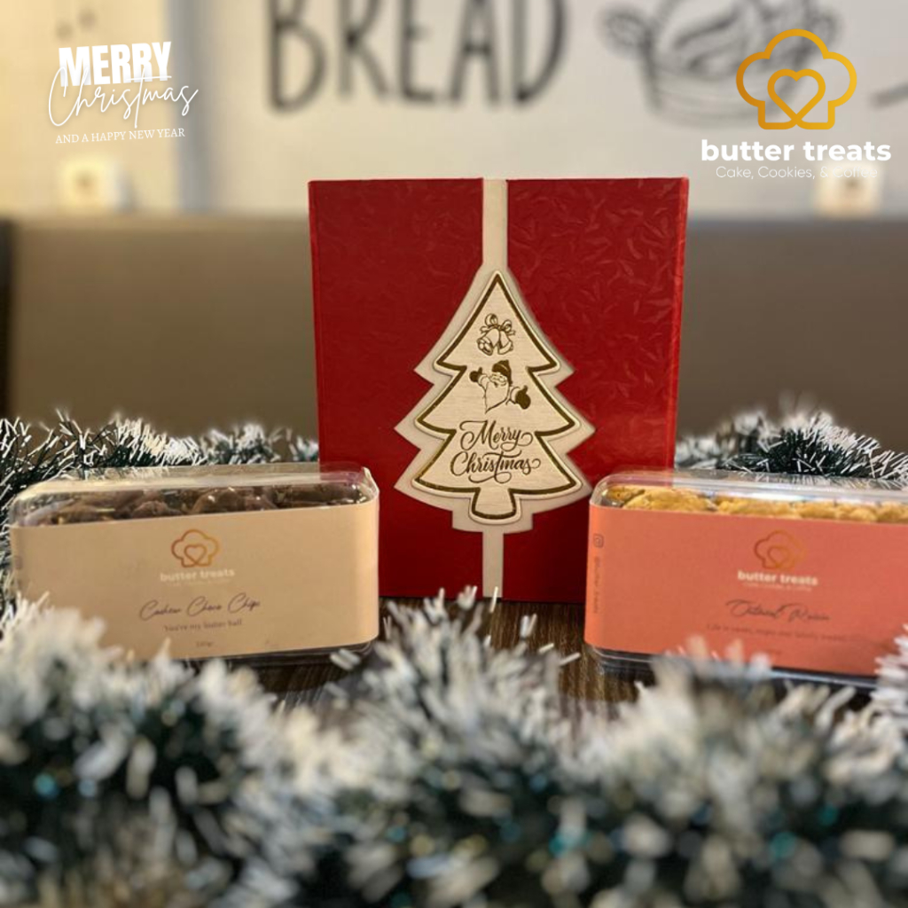 

Hampers Box Spesial Natal - BUTTER TREATS / Cookies Natal / Christmas Gift / Hampers Natal