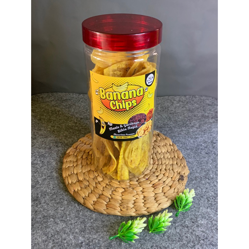 

keripik pisang gurih asin