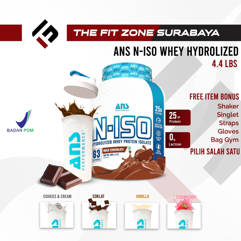 ANS PERFORMANCE N Iso 5 Lbs Whey Protein Isolate Hydrolized N-ISO