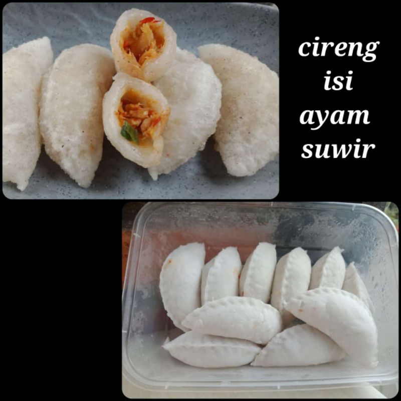 

cireng isi ayam suwir frozen