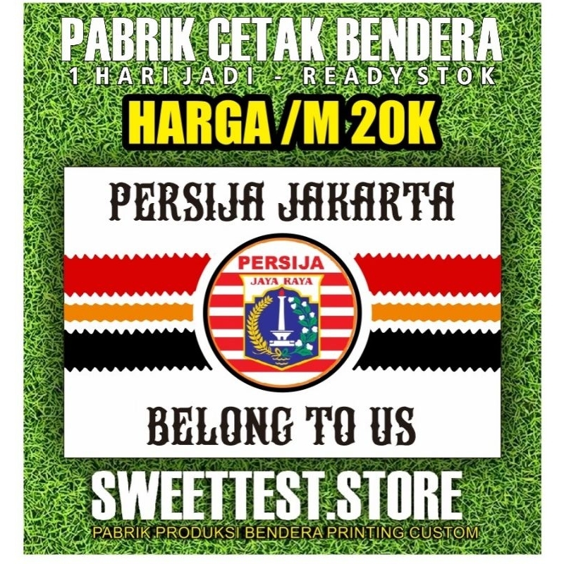 READY STOK + PABRIK BENDERA PRINTING CUSTOM, BENDERA BOLA, BENDERA TIMNAS INDONESIA, GIANTFLAG PRINT