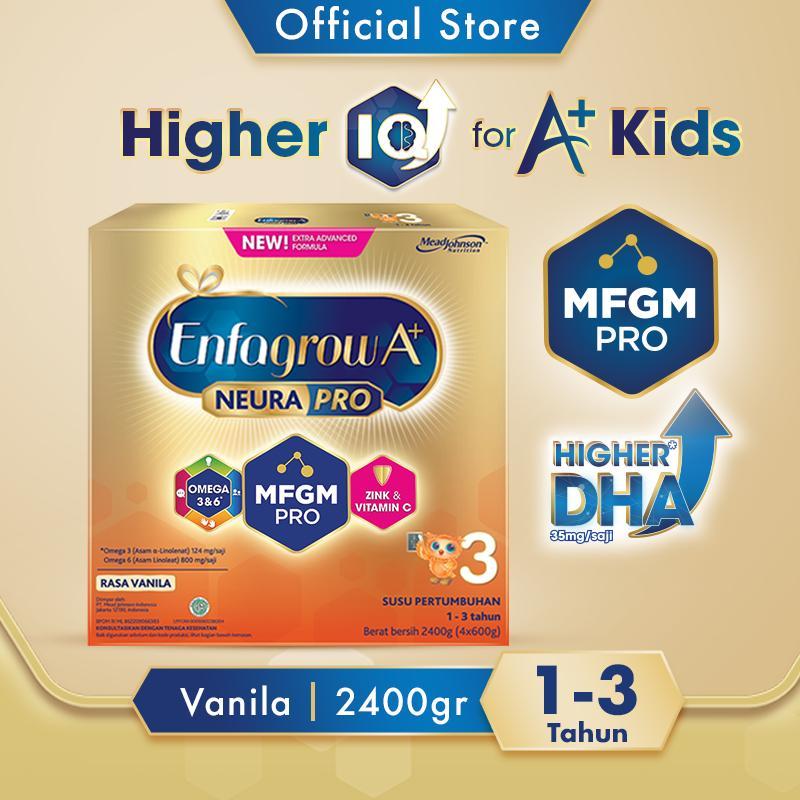 

Enfagrow A+ 3 Susu Formula Anak 1 - 3 Tahun Vanila 2400 gr