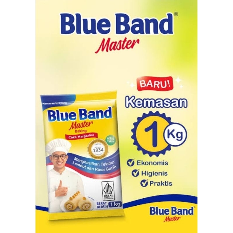 

Blue band Master 1kg Pillow Ed februari 2026