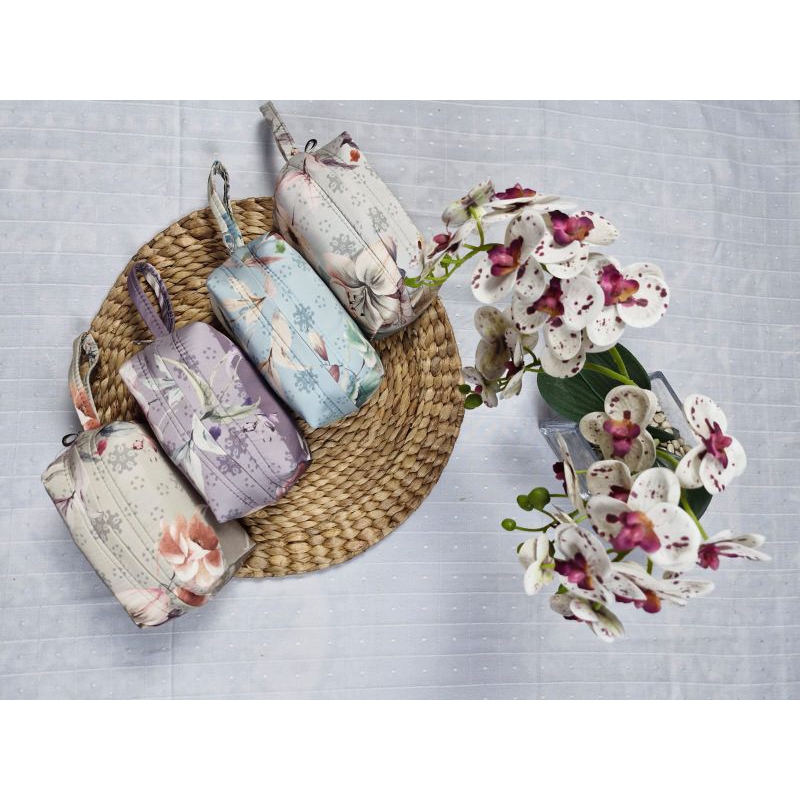 MUKENA ARMANI SILK Motif Bunga