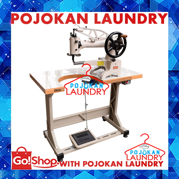 Mesin Jahit Cangklong SIMARU SM 2972/Mesin Jahit Patch Shoes Machine - Simaru SM 2972 Mesin Jahit Ca