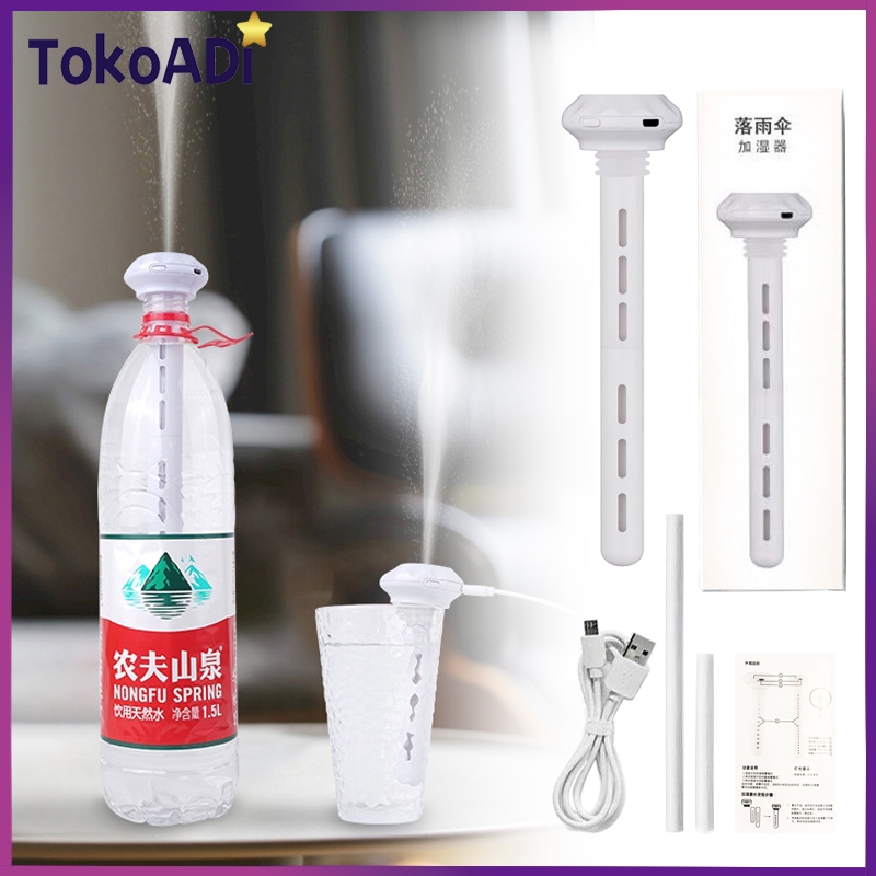Mini Humidifier Portable Ultrasonic Air Humidifier Portable Celup 300ml Umbrella Humidifier