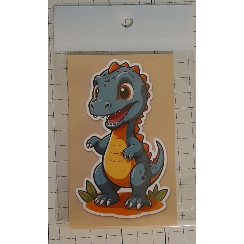 

Stiker Karakter Dinosaurus