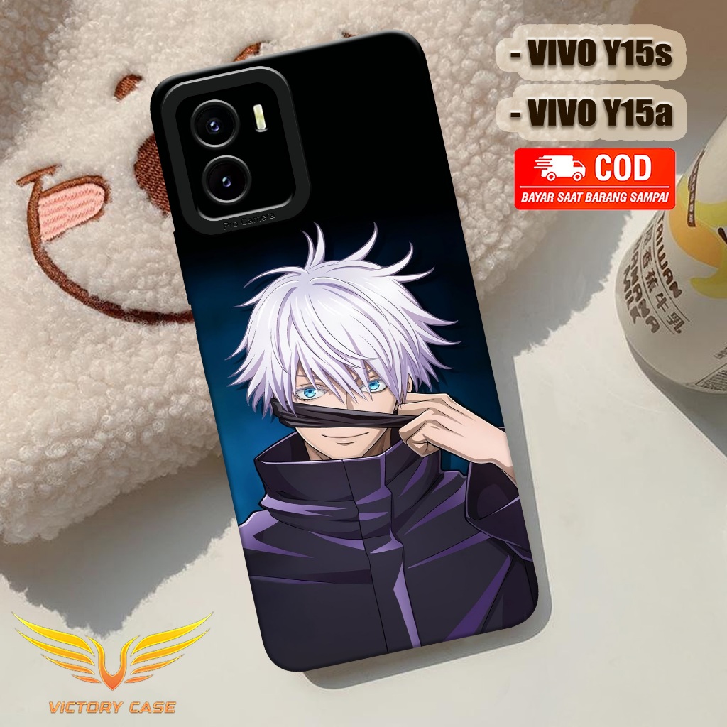 New Anime Case - Softcase Vivo Y15s / Y15a Terbaru - Case Hp Vivo Y15s / Y15a - Casing Vivo Y15s / Y