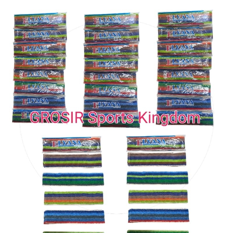 grip elvana handuk rainbow ( per lusin)