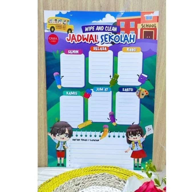 

Poster Jadwal Pelajaran bisa dihapus ARShoop Samarinda