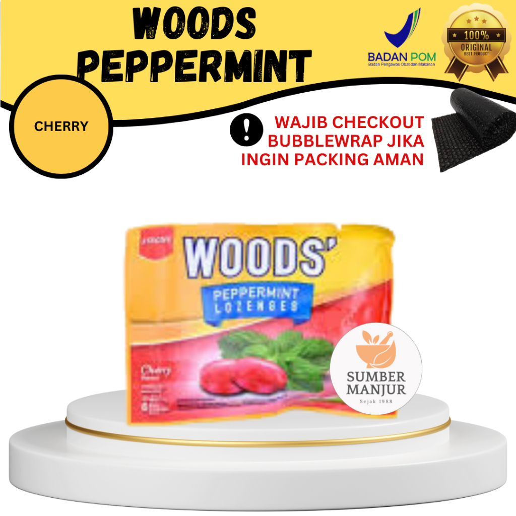 

WOODS LOZENGES CHERRY