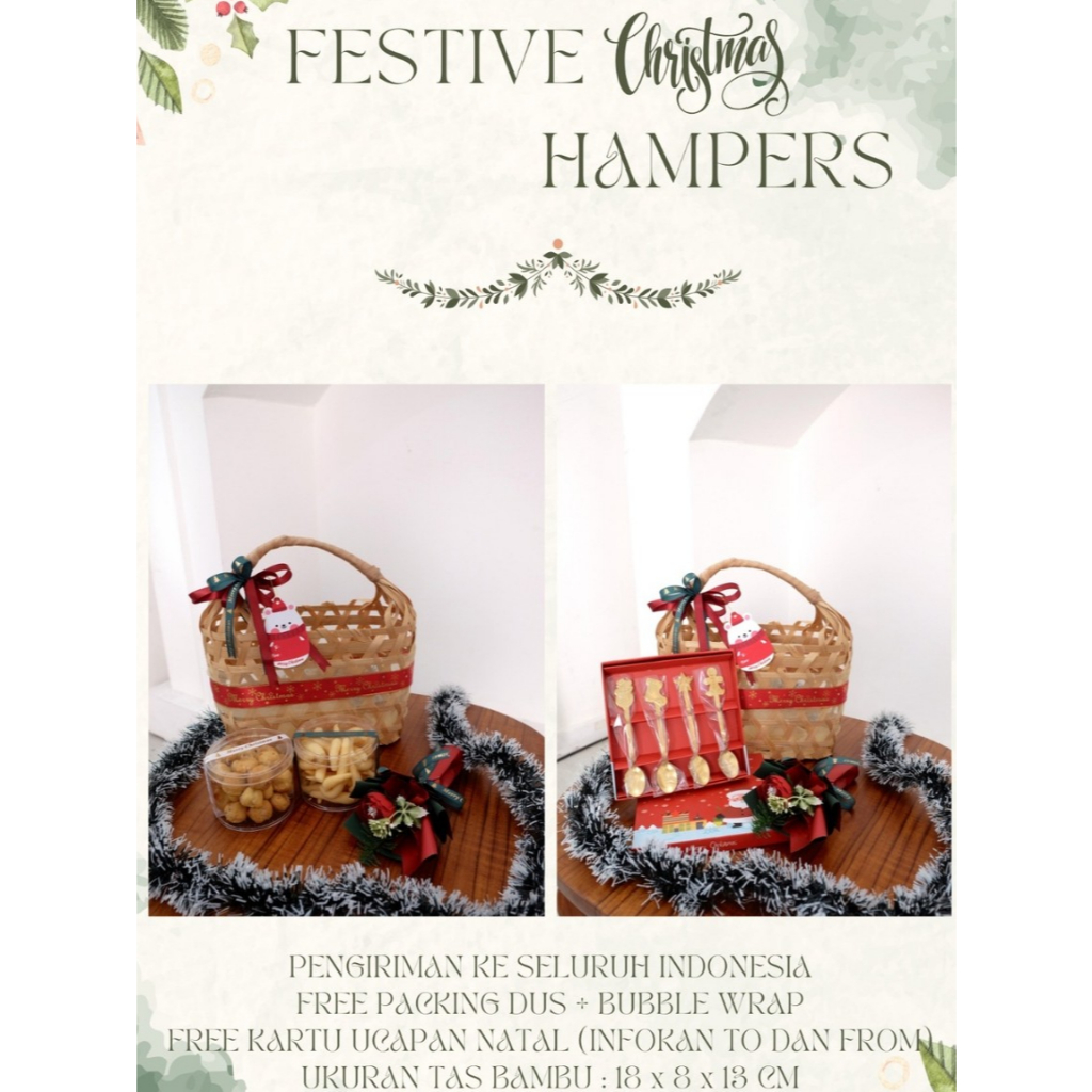 

HAMPERS NATAL - CHRISTMAS HAMPERS HAMPERS NATAL KADO GIFT PARCEL KUE KERING HAMPERS CHRISTMAS HAMPERS MANGKOK HAMPERS SNACK KUE CEMILAN KADO NATAL HADIAH NATAL