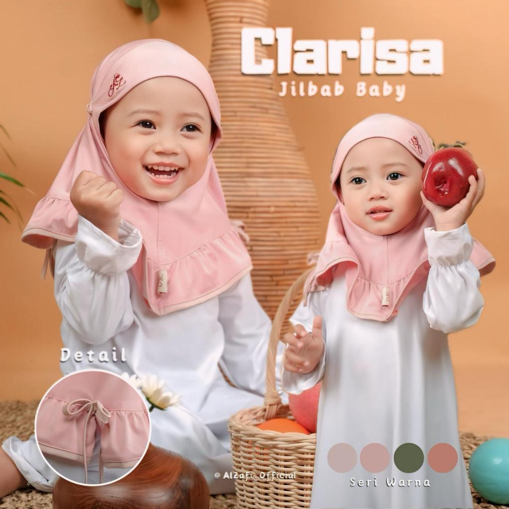 Alzafi hijab- Clarissa baby || jilbab baby