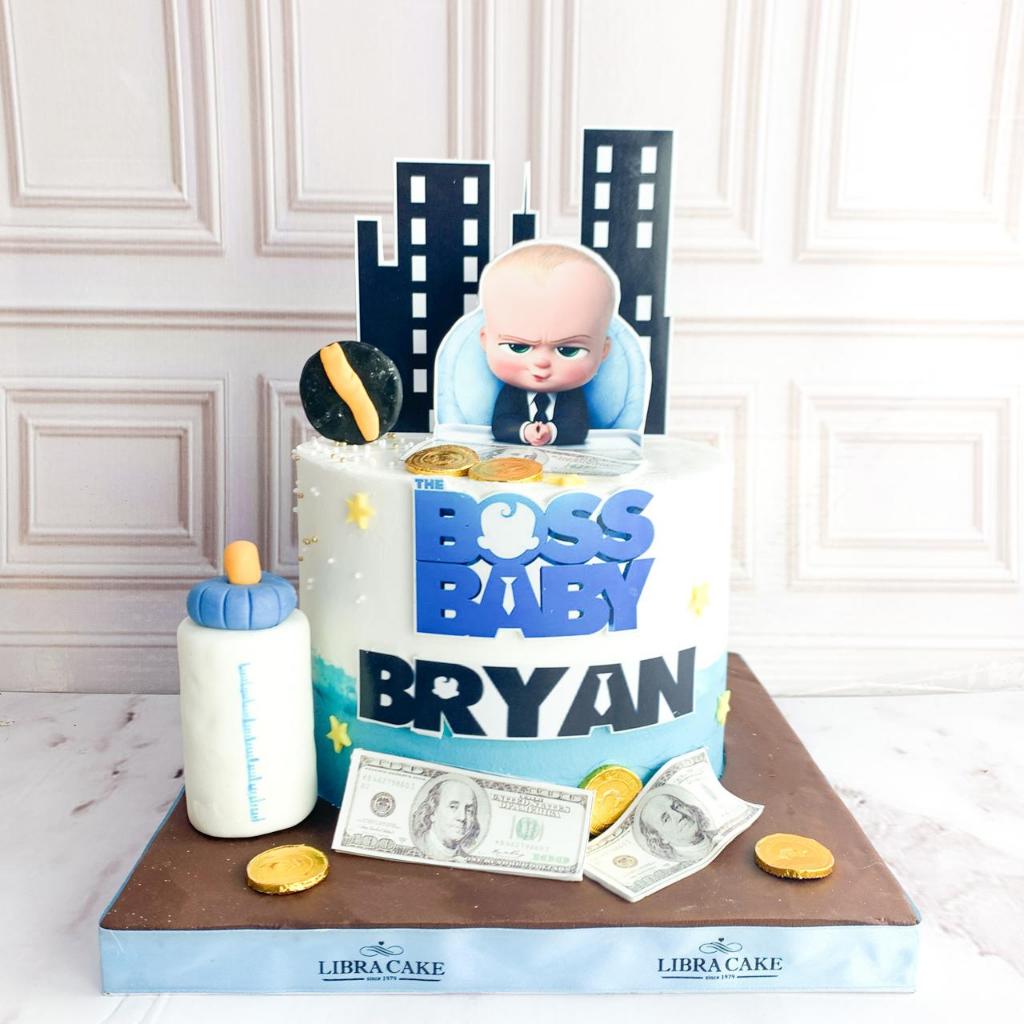 

Kue ulang Tahun/Birthday Cake/Kue Ultah tema Baby Bos/Kue Birthday jakarta