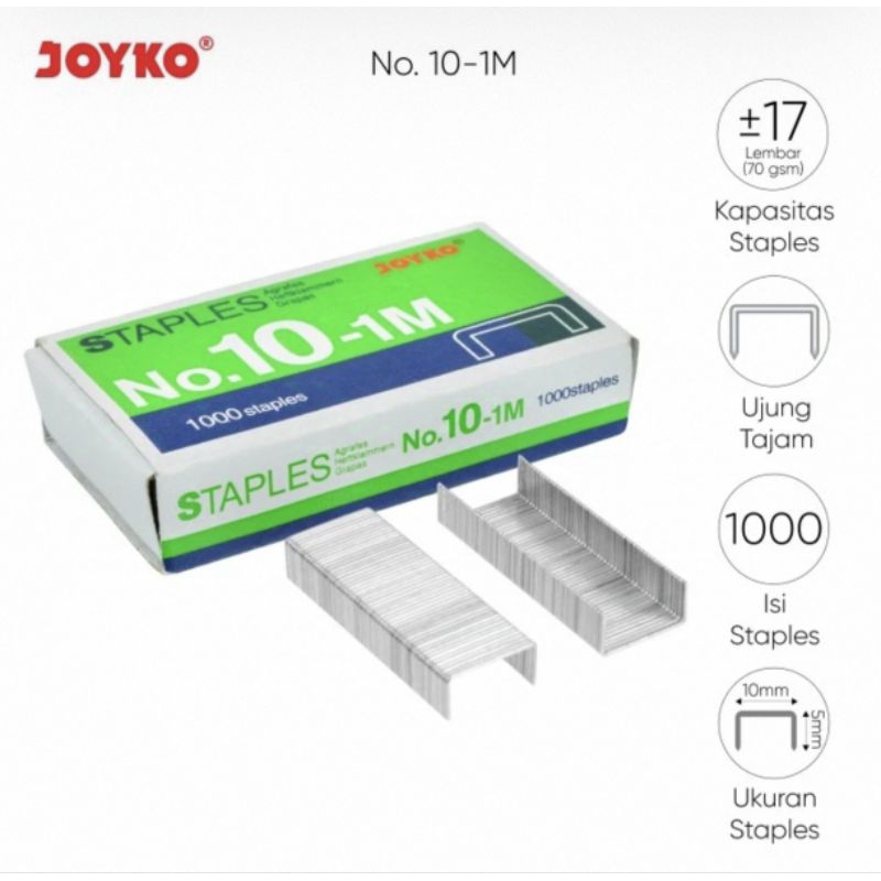 

Joyko Staples No.10-1M (1dus)