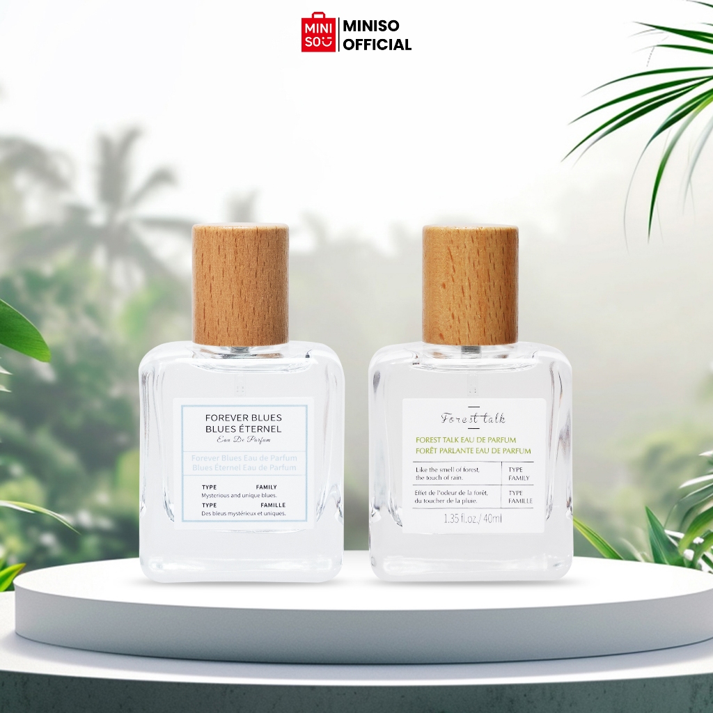 Miniso Parfum Pria Forest Talk Eau de Parfum Men's Fragrance EDP Aroma Yang Kuat 40ml