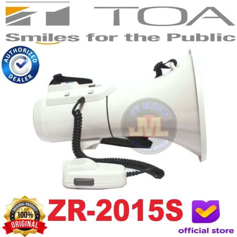 Toa ZR2015S Megaphone Sirine Toa ZR-2015s Speaker Toa